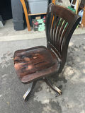 3 Chairs- Wooden Armchair & Single Cream Dining Chair - thumbnail 9 of 11
