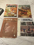 Assorted Decorative Holiday Candles, Painting/Art Instruction Books, Glassware, and Linens - thumbnail 2 of 8