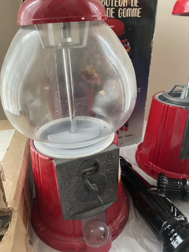 Gumball Machine , Second Machine Missing Glass And Full Stand - image 9 of 11
