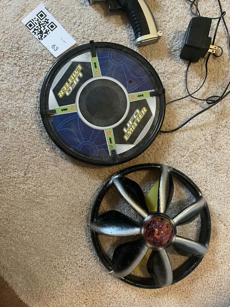 TOY- Flying UFO R/C Toy with Remote and Charger - image 3 of 9