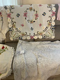 Assorted Lace and Embroidered Table Linens - thumbnail 1 of 9