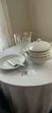 Porcelain Serving Dish Set and Glass Pitcher - thumbnail 1 of 7