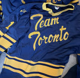 Bar/Hockey- Jerseys/Sweater; Assorted Glassware, Shot Glasses, and Skate-Shaped Bottles With bar Accessories And Frames - thumbnail 14 of 14