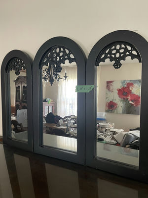 Accordion Arched Wall Mirrors - Image 1 of 4
