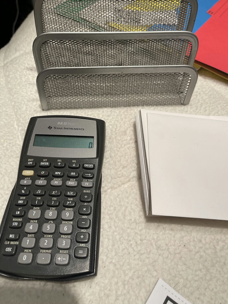 Office Supplies and Desk Organizers with Calculator and Binder - image 3 of 6
