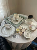 Assorted Ceramic Serving Dishes, Plates, and Decorative Bowls - thumbnail 1 of 13