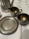 Silver Tea Service Items and Goblets - thumbnail 3 of 4