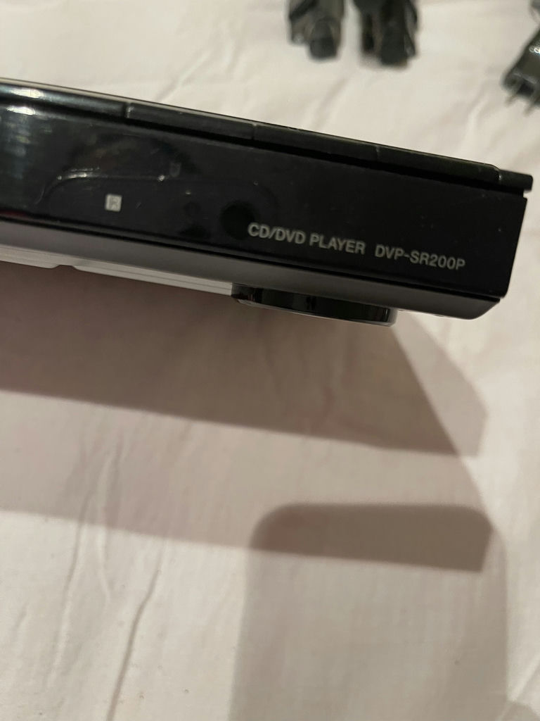 Sony DVP-SR200P CD/DVD Player with Sony Alarm Clock Radio, Headphones, and Cables - image 2 of 8