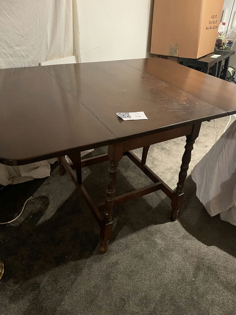 Wood Drop-Leaf Dining Table - image 1 of 6