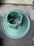 Green ‘Fresh Cut Tree’ Christmas Tree Stand - thumbnail 2 of 3