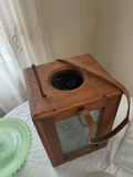 Assorted Decorative Glassware and Wooden Lantern - thumbnail 4 of 9