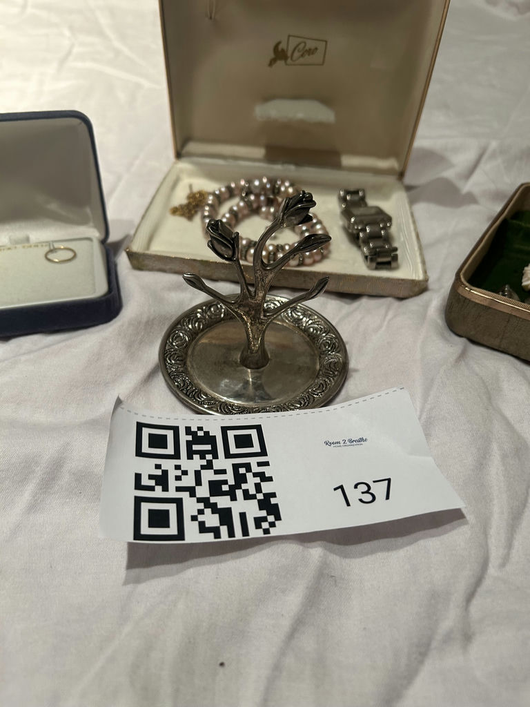 Assorted Jewelry, Watches, Ring Holder, and Sewing Machine Attachment Case - image 2 of 10