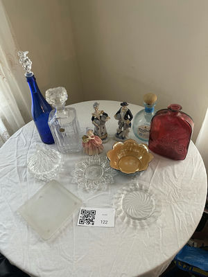 Assorted Glassware and Porcelain Figurines - Image 1 of 9