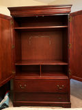 Wood Armoire Cabinet with Drawers - thumbnail 2 of 6