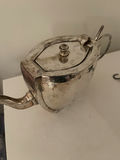 Silver Tea Set Pieces, Goblets, Bowl, and Tray - thumbnail 5 of 5