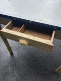 Metal Utility Table with Drawer - thumbnail 3 of 8