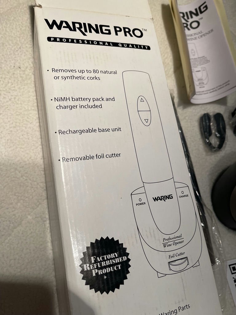 Waring Pro Professional Wine Opener Set - image 2 of 6