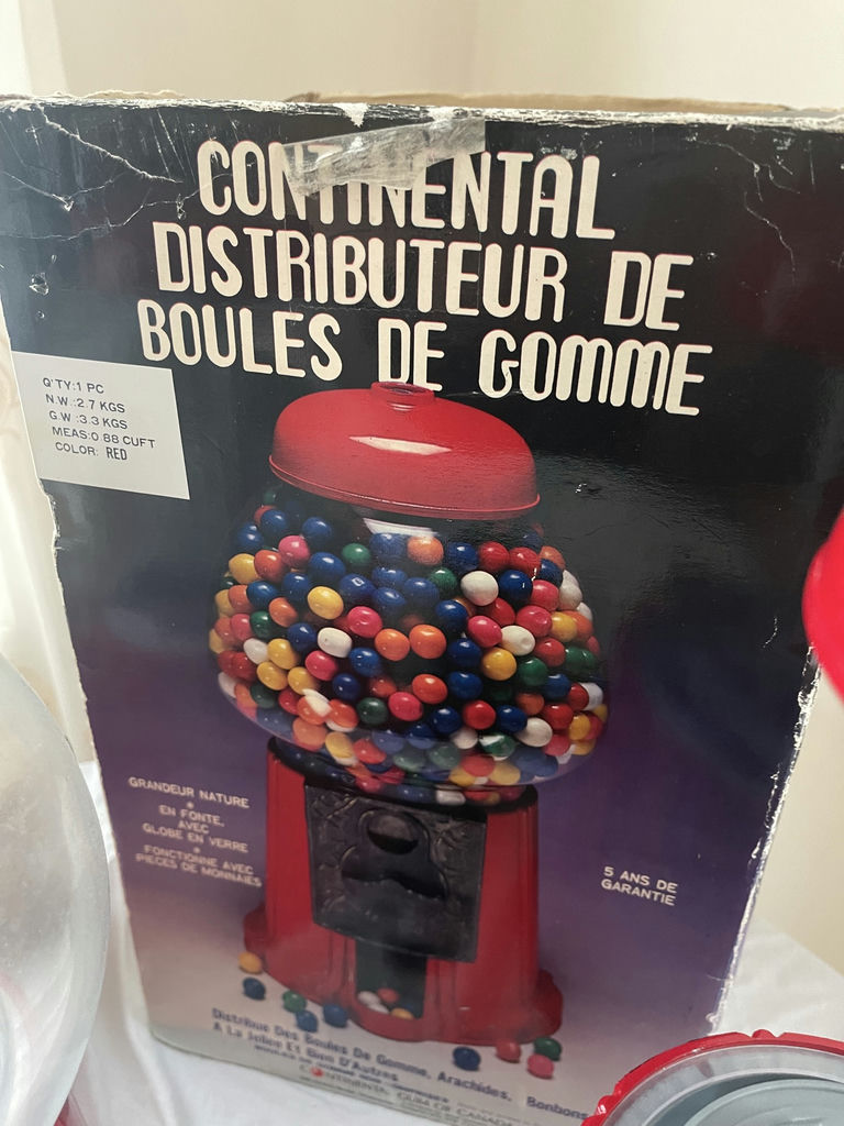Gumball Machine , Second Machine Missing Glass And Full Stand - image 11 of 11