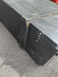 2 Box Storage: Black Wooden Storage Chest And Grey Painted Smaller Wood Box - thumbnail 5 of 9