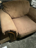 Brown Loveseat and Armchair - thumbnail 2 of 9