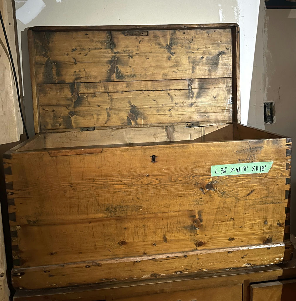 Wooden Storage Chest - image 2 of 5