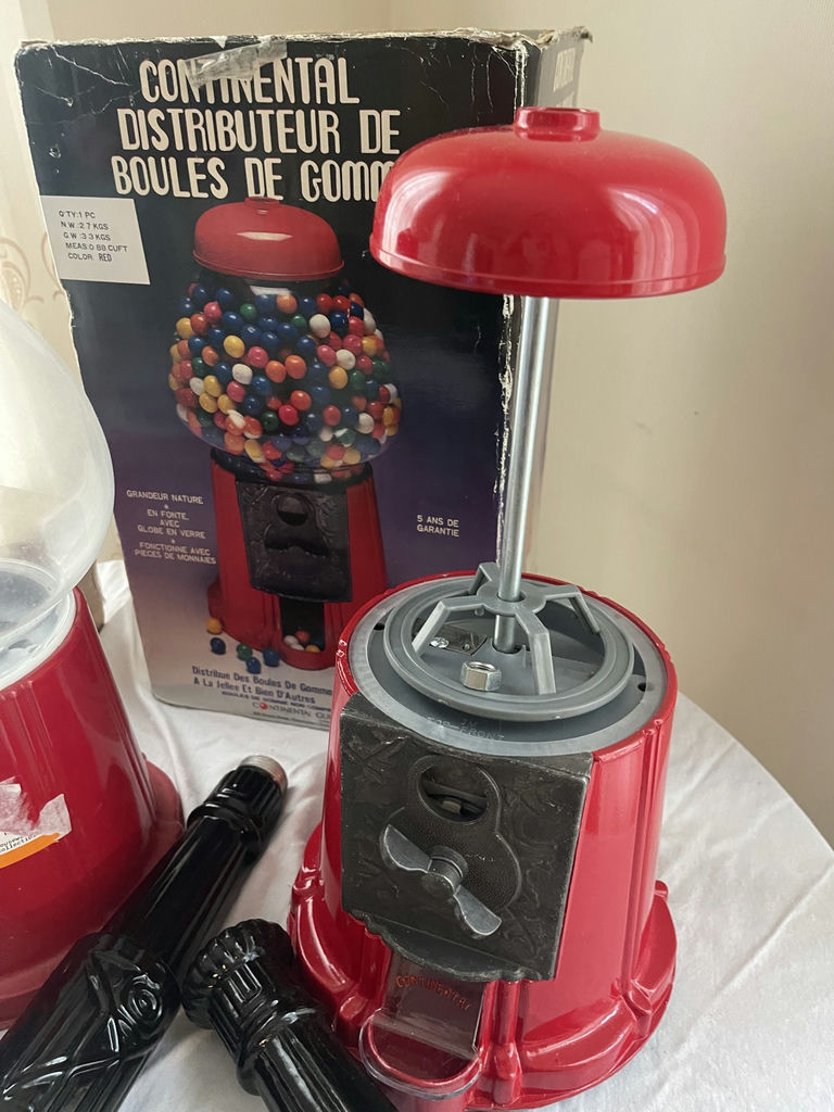 Gumball Machine , Second Machine Missing Glass And Full Stand - image 7 of 11