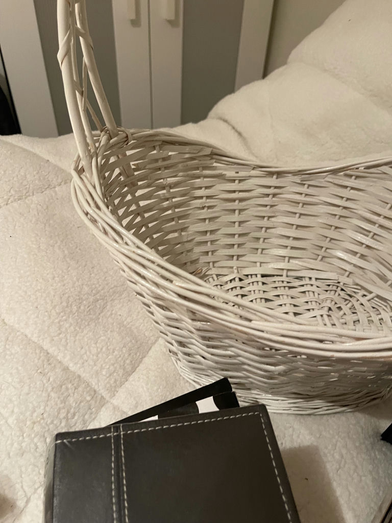 Decor set- Wicker Basket, Photo Albums, Picture Frame, Candle Holder, Candle Jar, and Slate Coasters - image 2 of 7