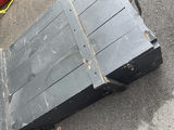 2 Box Storage: Black Wooden Storage Chest And Grey Painted Smaller Wood Box - thumbnail 4 of 9