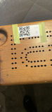 Wooden Cribbage Game Accent Table - thumbnail 3 of 4