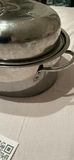 Stainless Steel Roasting Pan with Lid and Two Glass Pie Dishes - thumbnail 4 of 9