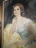Lajos Füzesi - Oil on canvas Portrait - thumbnail 3 of 6