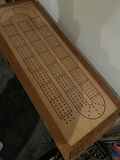 Wooden Cribbage Game Table - thumbnail 3 of 5