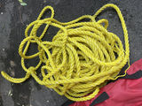 Set Of 6 Camping Chairs and Yellow Rope - thumbnail 6 of 7