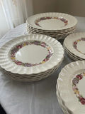 Copeland ‘Rose briar’ England tea Set- Floral Pattern Ceramic Tea Set and Plates - thumbnail 10 of 11