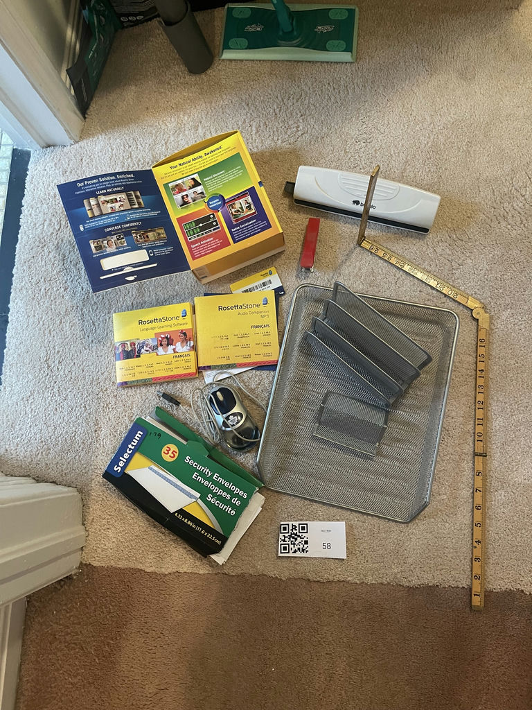 Office supplies And Rosetta Stone French Language Software Set - image 1 of 6