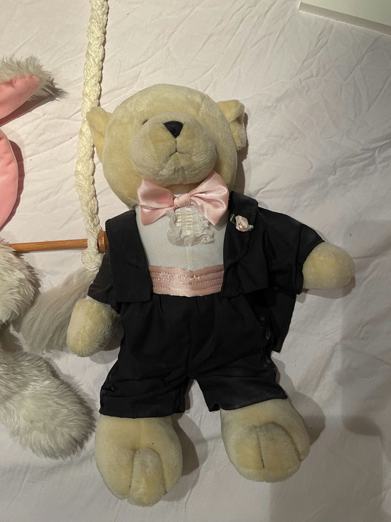 Assorted Plush Stuffed Animals and Rope Swing - image 3 of 11
