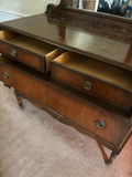 Wooden Dresser with Attached Mirror - thumbnail 5 of 6