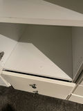 White Storage Cabinet With Shelves and Drawers - thumbnail 5 of 5