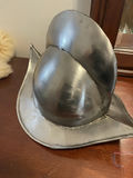 Decor Helmet And Carved Decorative Wooden Horse Figurine - thumbnail 7 of 9