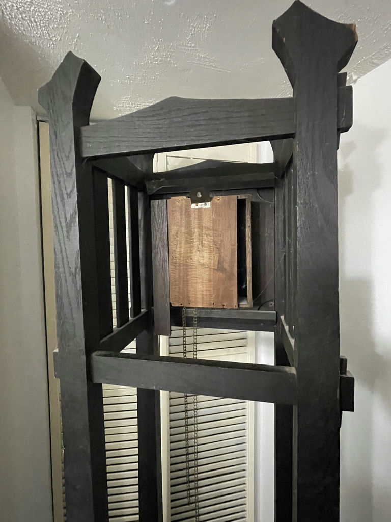 Wooden Grandfather Clock - image 3 of 4