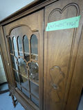 Wood Display Cabinet with Glass Door - thumbnail 4 of 5