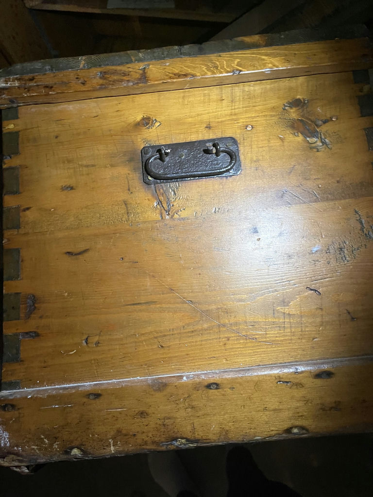 Wooden Storage Chest - image 4 of 5
