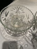 Glass Punch Bowl Set with Cups and Serving Bowls - thumbnail 5 of 7
