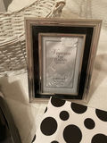 Decor set- Wicker Basket, Photo Albums, Picture Frame, Candle Holder, Candle Jar, and Slate Coasters - thumbnail 6 of 7