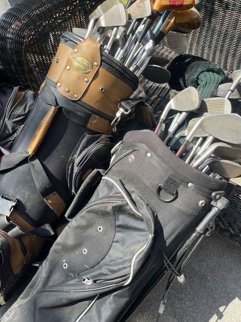 Two Golf Bags with Assorted Golf Clubs - image 5 of 5