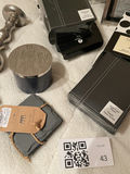 Decor set- Wicker Basket, Photo Albums, Picture Frame, Candle Holder, Candle Jar, and Slate Coasters - thumbnail 4 of 7