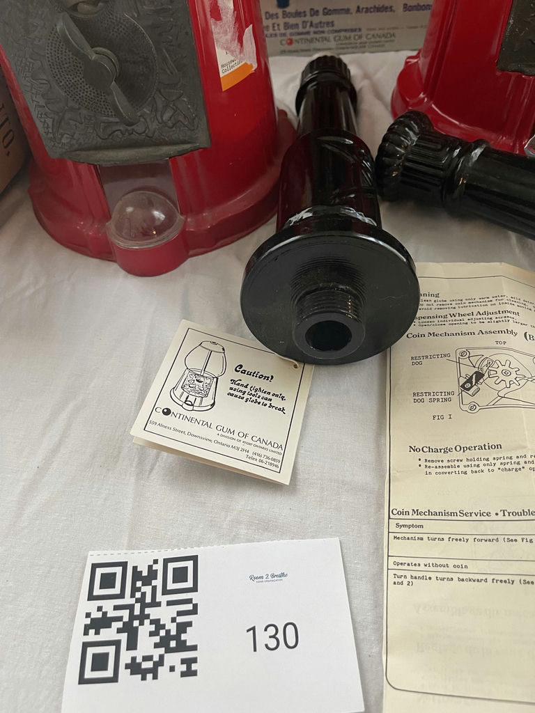 Gumball Machine , Second Machine Missing Glass And Full Stand - image 2 of 11