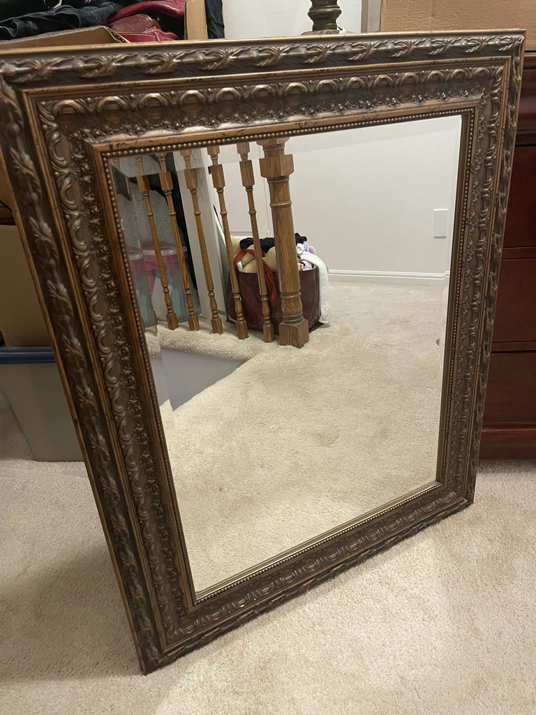 Decorative Framed Wall Mirror - image 1 of 6