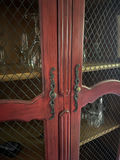 Decorative Wood Display Cabinet with mesh Doors and Drawers - thumbnail 3 of 8