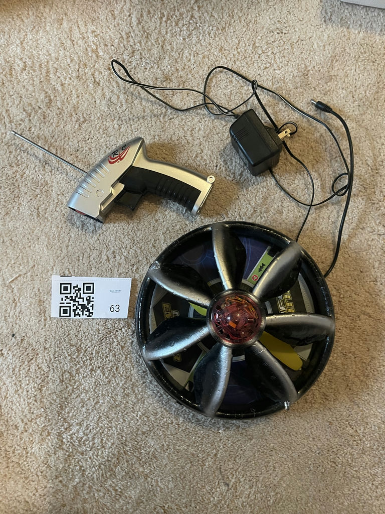 TOY- Flying UFO R/C Toy with Remote and Charger - image 2 of 9